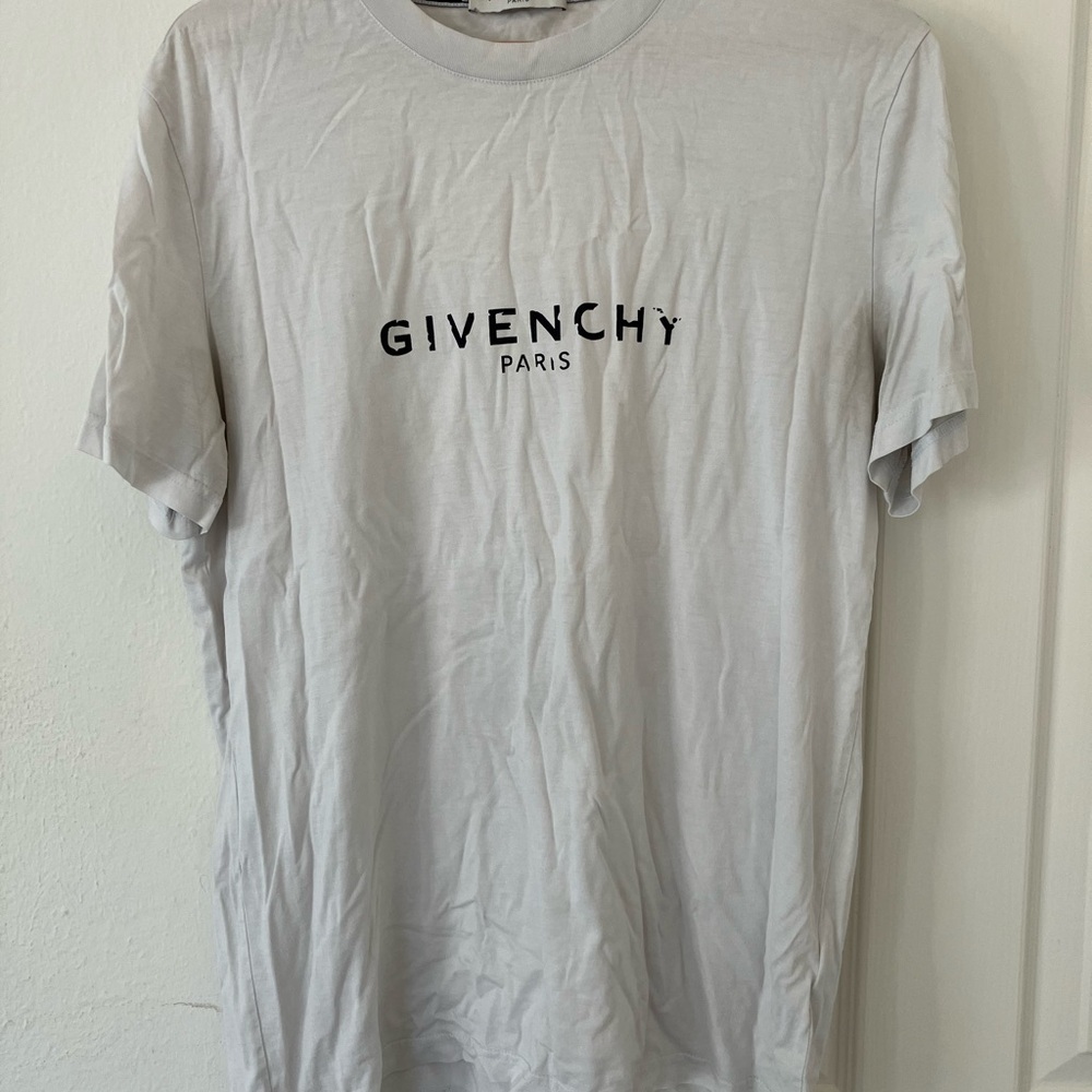 Givenchy Paris White T-Shirt
